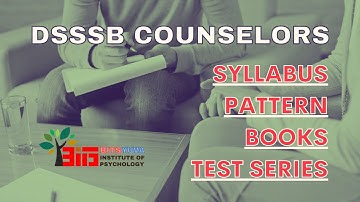 DSSSB COUNSELOR | WCD | Exam pattern | Syllabus | Books | Course | Test Series | Deepak K. Sharma