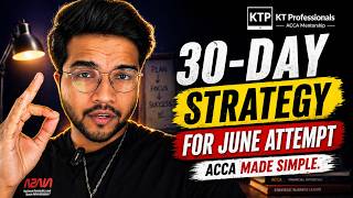 ACCA STUDY PLAN FOR JUNE 26 (30 DAY STRATEGY)