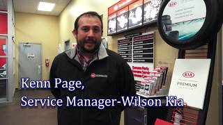 Wilson Kia--Service Department Introduction with Kenn
