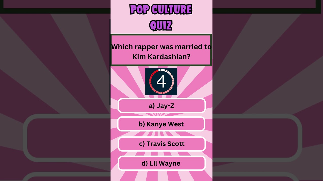 Pop Culture Quiz Test Your Knowledge with Interesting Trivia 7 #quiz #flashquiz #english