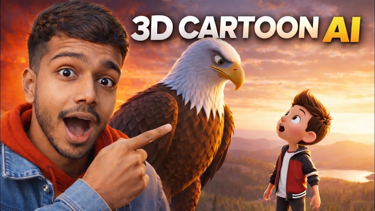 How to Make 3D Cartoon Animation Video Using AI | Step-by-Step Tutorial ...