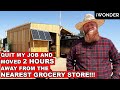 Man Quit His Job To Go Live Off Grid In An Arizona High Desert Homestead