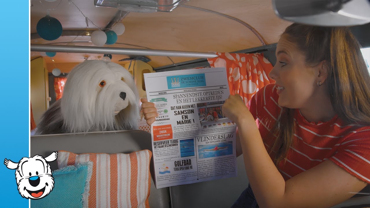 Het krantenartikel - Samson & Marie Ijsjestijd