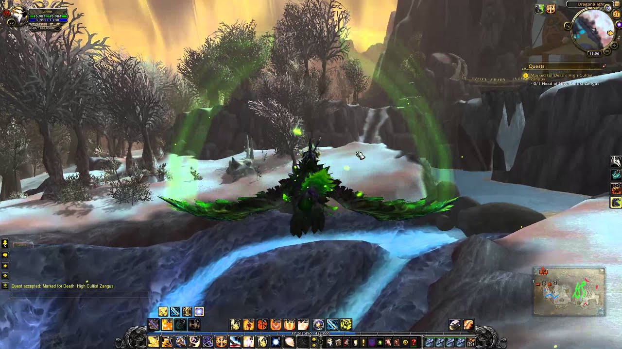 Marked for Death High Cultist Zangus  Quest Playthrough - Dragonblight