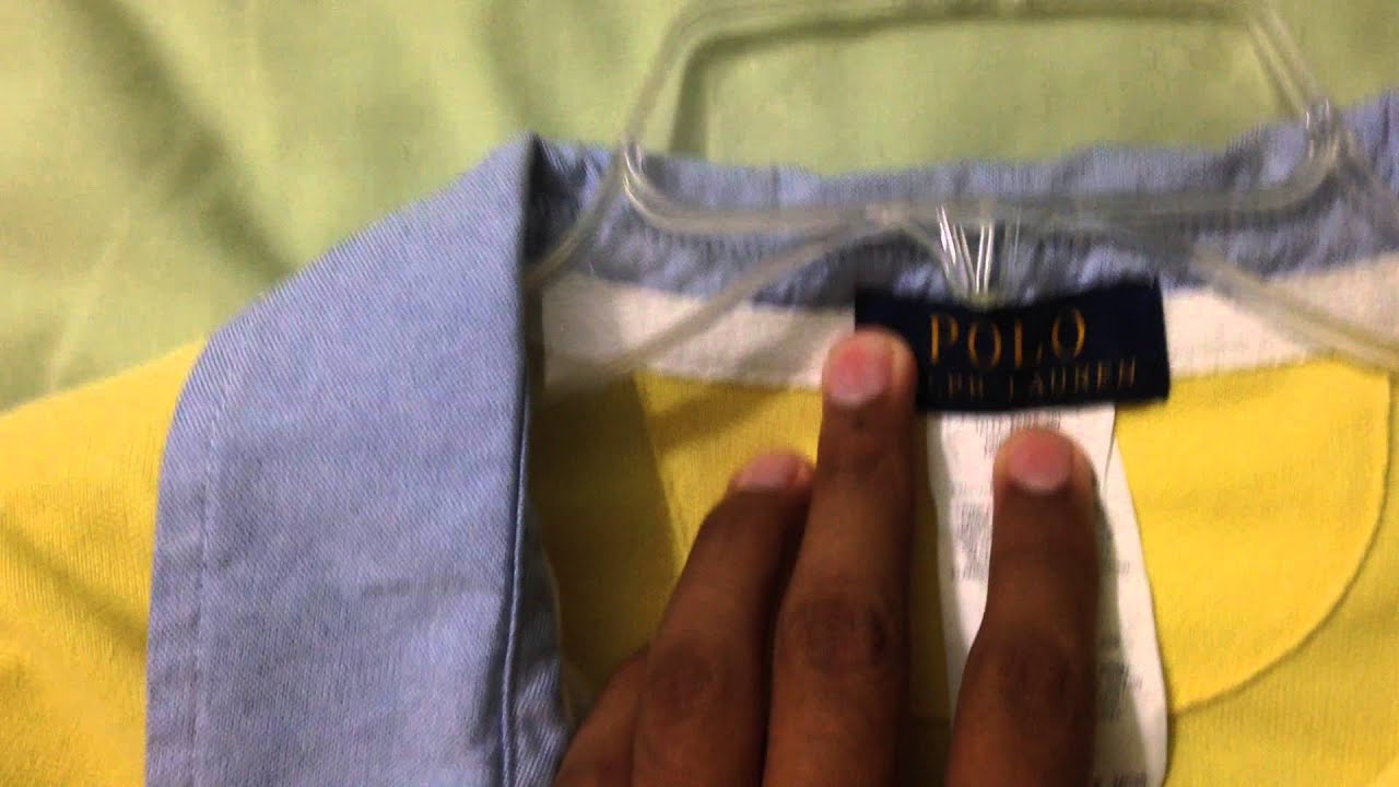Ralph Lauren Polo Como saber si es original YouTube
