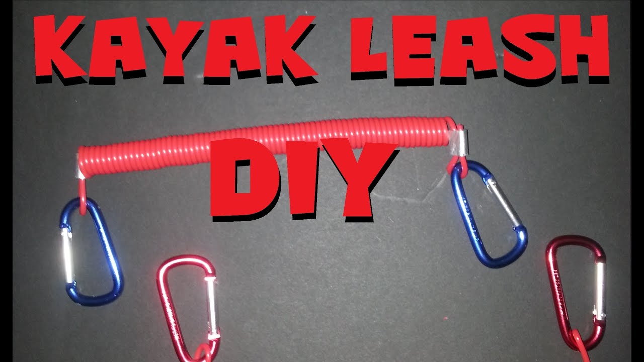 DIY Kayak Leash Super Inexpensive - YouTube