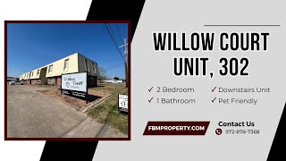Willow Court Apartments, Unit 302 - 2 Bedroom, 1 Bathroom Apartment Home in Mexia, TX!