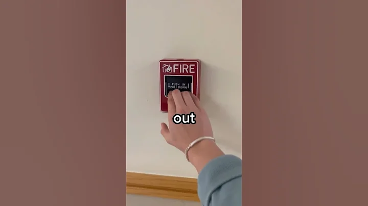 Can you get Away with Pulling a Fire alarm? (DO NOT TRY) #shorts