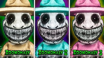 Trailers comparison: Zoonomaly Chapter 1 Vs Chapter 2 Vs Chapter 3