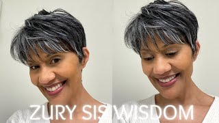 New Zury Sis Wisdom Collection Ft 203 In H. Grey