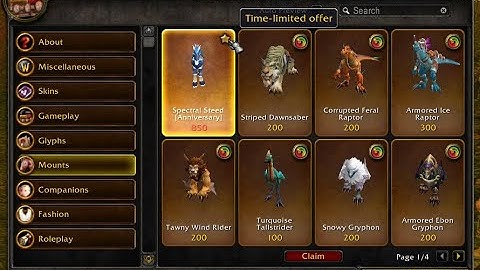 New Mount: Spectral Steed! Turtle WoW.