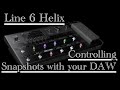 Helix 101: Changing Snapshots With Your DAW Via MIDI