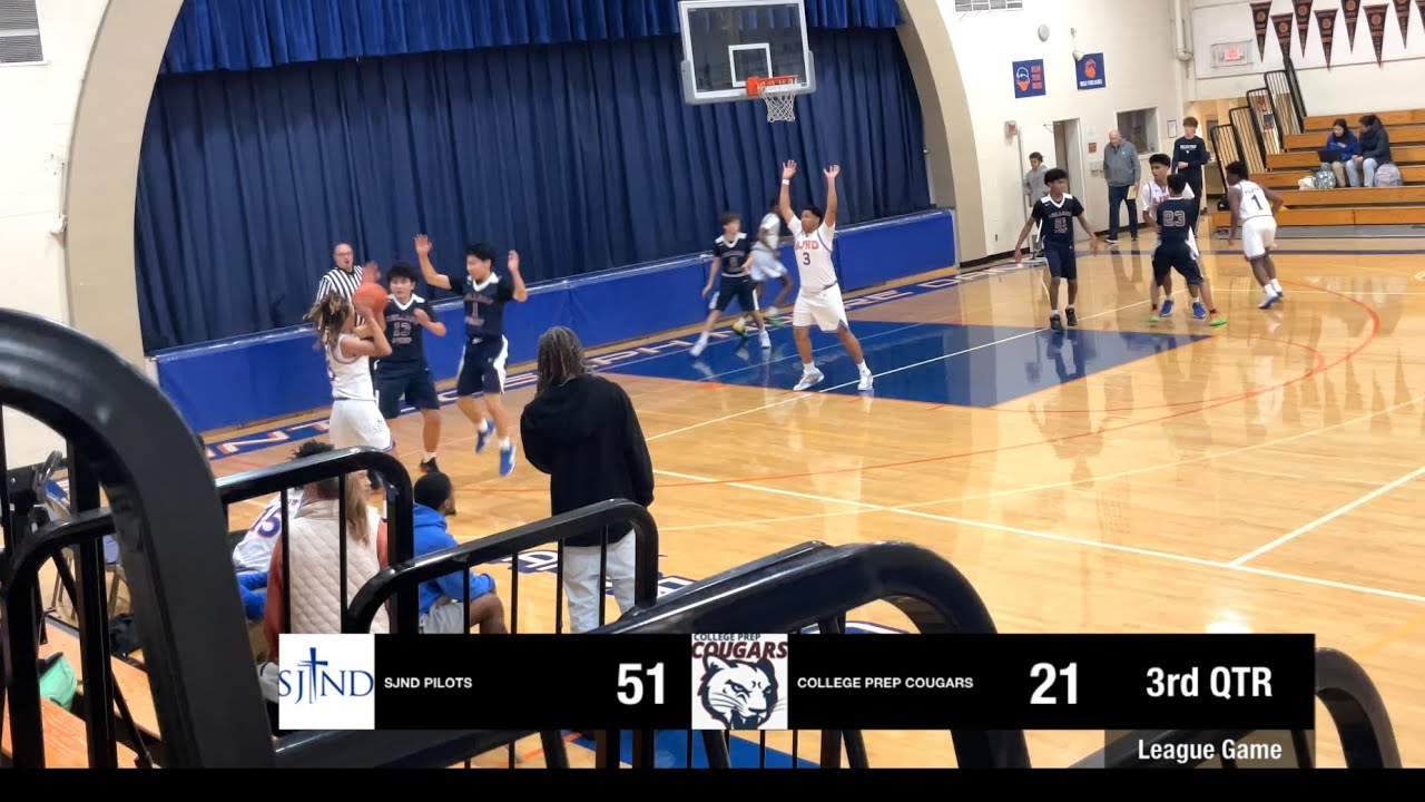 SJND Pilots vs College Prep Cougars - BCL East League Game