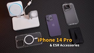 Iphone 14 Pro Deep Purple Unboxing + Accessories From Esr