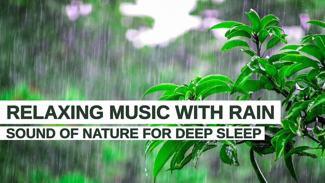Relaxing Music Rain, Sound of Nature , Soothing Music For Deep Sleep ...