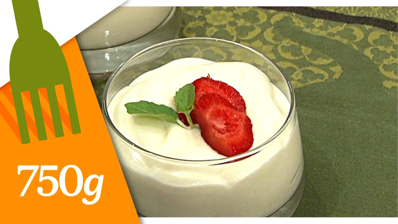 Mousse au chocolat blanc - 750g