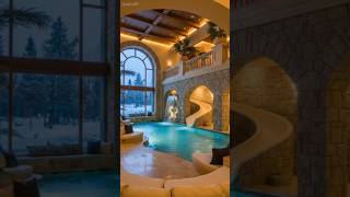 Ruined Pool Hall To Luxury Indoor Waterpark Home