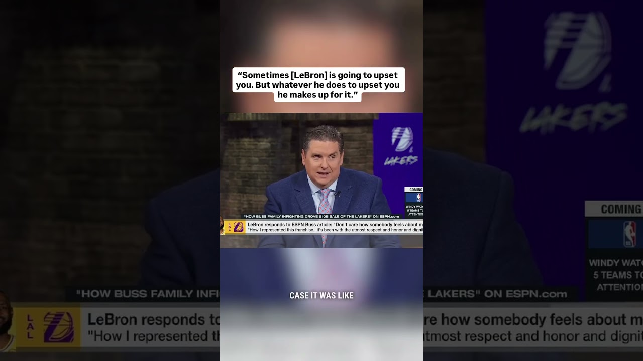 Brian Windhorst on the relationship between LeBron and the Lakers