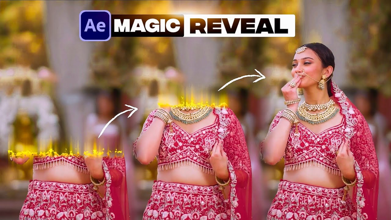 Magic Reveal Effect Tutorial in Aftereffects🪄 || Object Reveal in Aftereffects || Nithish FX