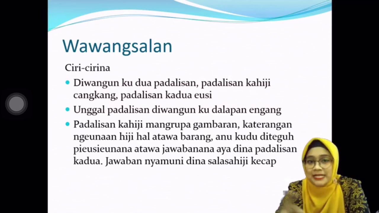 Belajar SISINDIRAN part 2 (Wawangsalan & Tatarucingan) Penjelasan