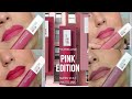 NUOVE Maybelline super stay matte ink PINK EDITION