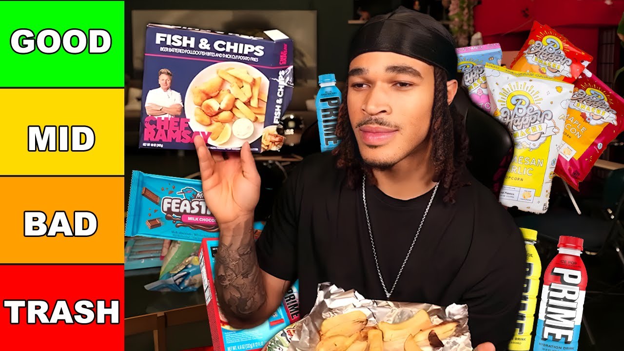 Testing Every Influencer Food Product YouTube