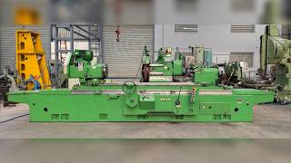 TOS (Czech) BUA-63 Heavy Duty Universal Cylindrical Grinder - 2000 mm Length of Job