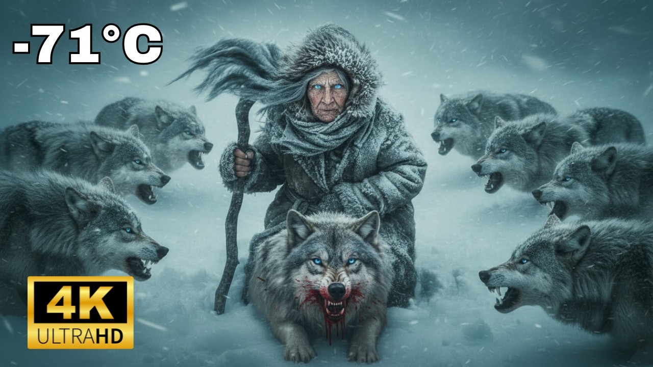 90-Year-Old Woman vs 1,000 Wolves at −71°C | Siberia Survival Story