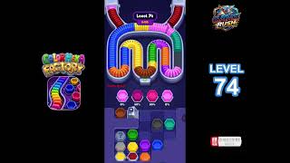 Color Hexa Factory Level 74 Walkthrough & Solution
