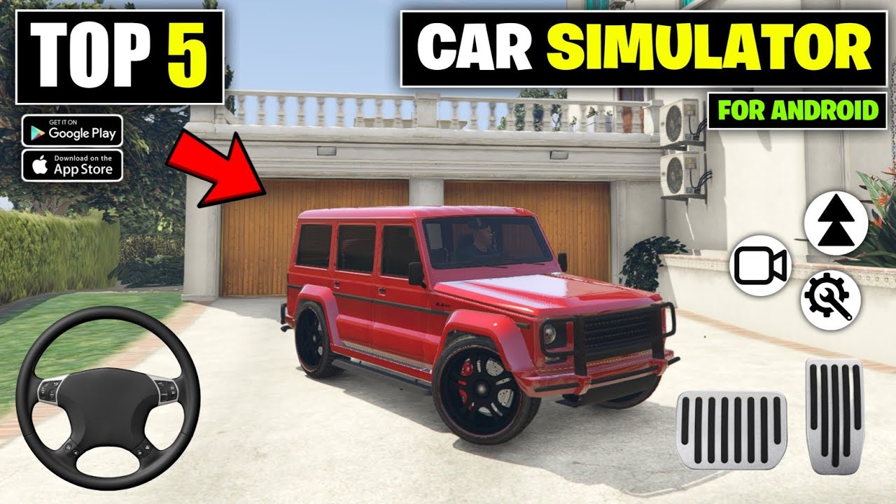 Top 5 Open World Car Driving Games For Android 2025 | Car Simulator ...