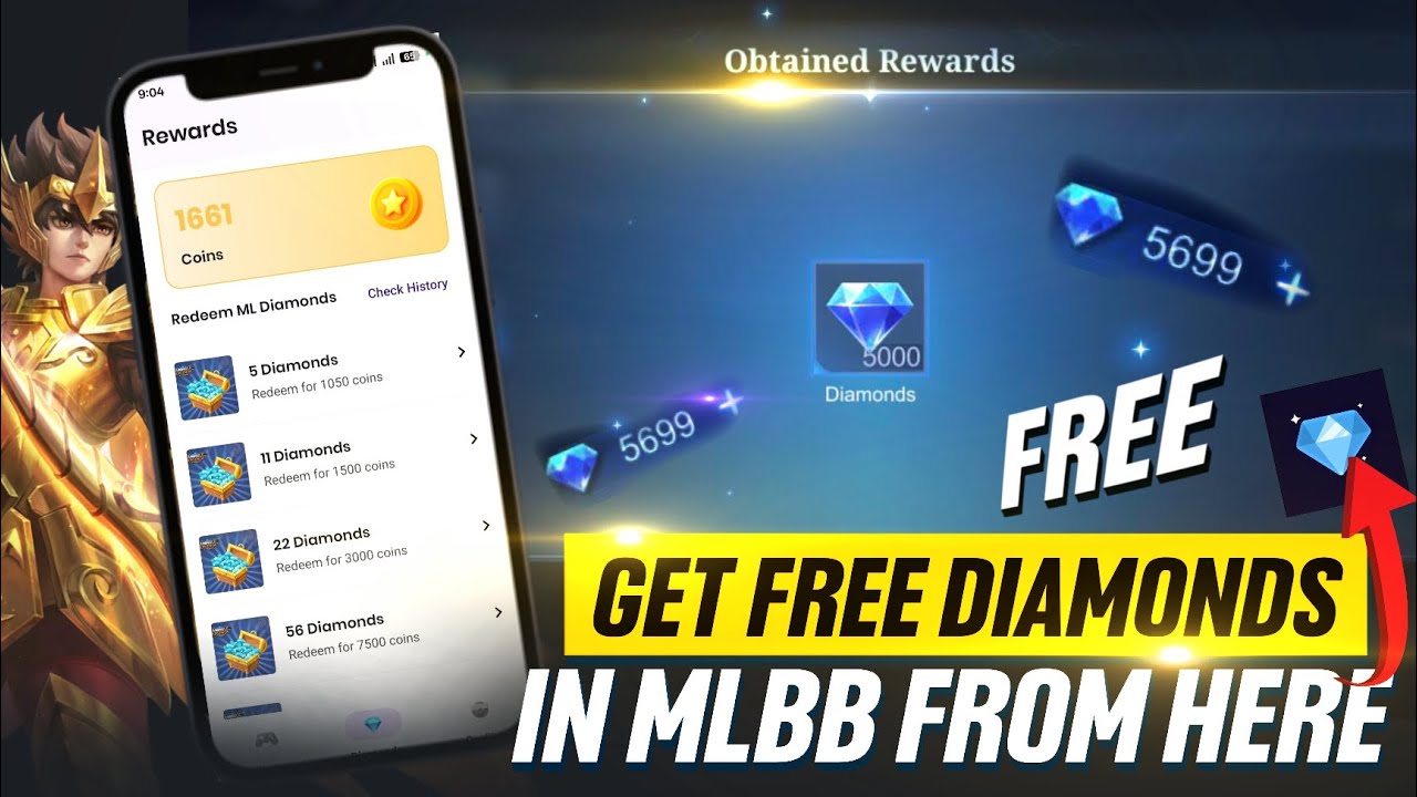 GET FREE  DIAMONDS FROM THIS APP | FREE DIAMONDS 100% LEGIT | CLAIM YOUR DIAMONDS NOW