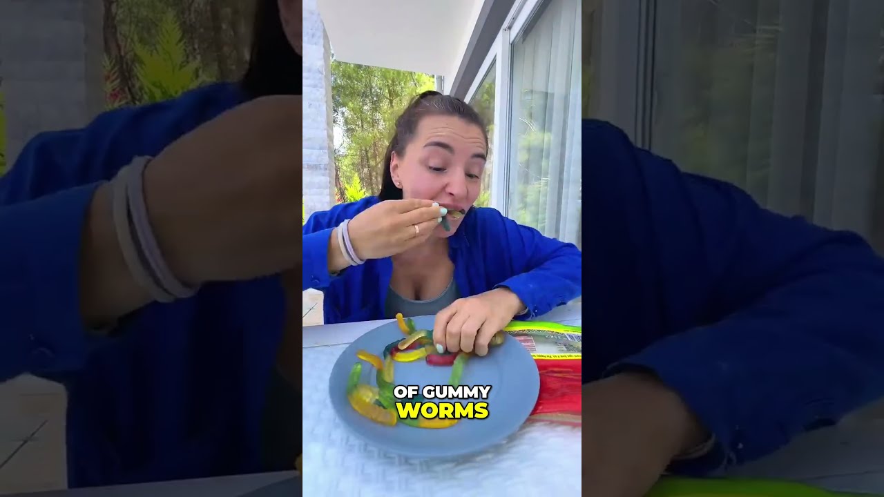 He Didn T Want To Share GUMMY WORMS With Her Shorts Martaandrustam Khamitovy