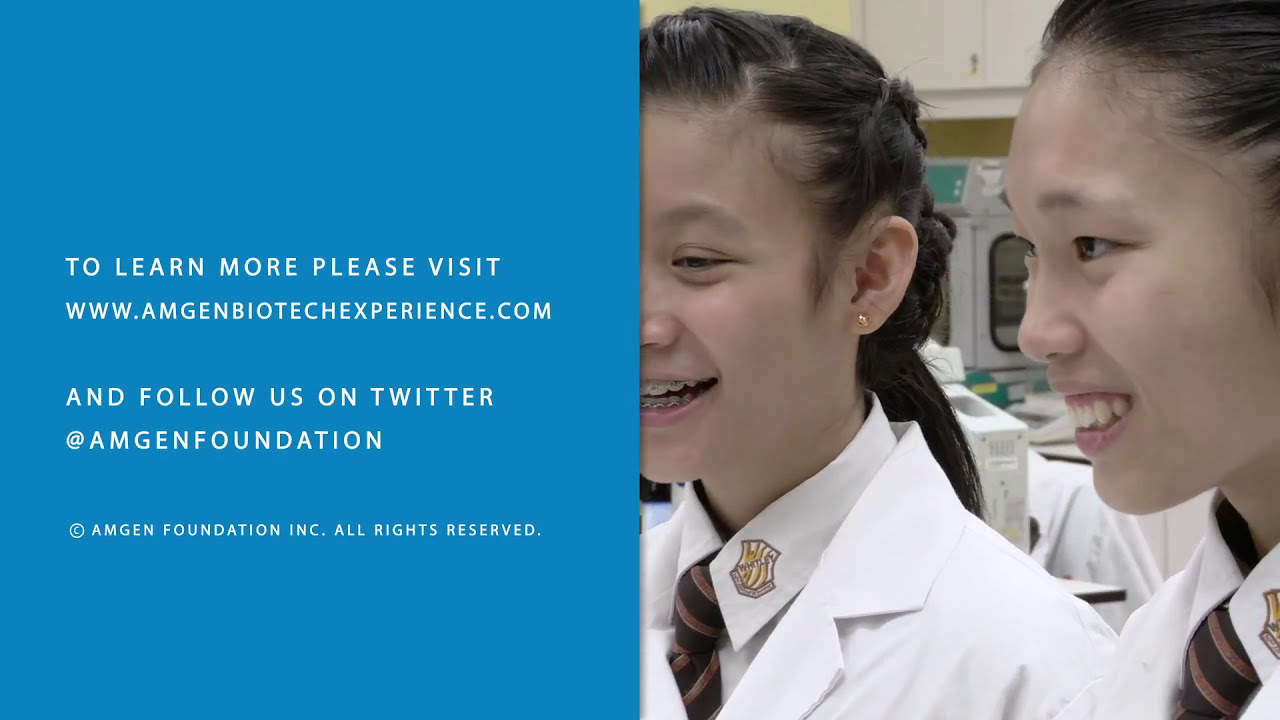 Amgen Biotech Experience - YouTube