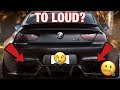 STRAIGHT PIPING MY BMW M6! (muffler delete & res delete)