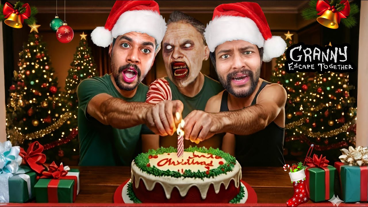 OUR CHRISTMAS CELEBRATION AT GRANNY'S HOUSE 😂