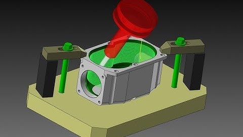 Mastercam multiaxis case study: Tilting tool with "Fixed angle to axis" option