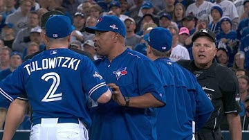 ALCS Gm3: Tulo ejected after disputing strike call