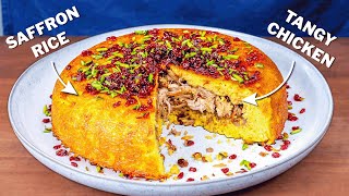 Iranian Tahchin Is The FANCIEST Rice Ever