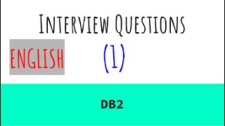 IBM i, AS400 Tutorial, iSeries, System i -5 Interview Questions for IBM DB2_part1_ENGLISH