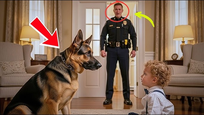 Officer Shocked When His Silent Son Says “Daddy” to His K9 Dog—What Happened Next Will Make You Cry - YouTube