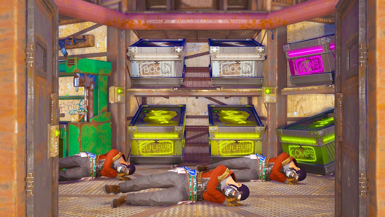 this clan left all their doors unlocked...