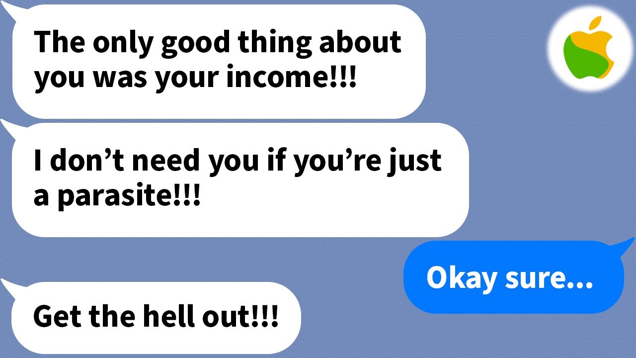 【Apple】 My husband kicked me out without knowing that I was...