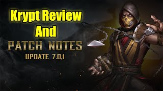 MK Mobile Update 7.0.1 Patch Notes And Krypt Review