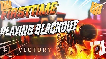 MY FIRST TIME PLAYING BLACK OPS 4: BLACKOUT!!