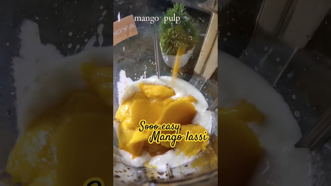 Very easy Mango Lassi 