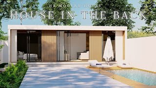 HOUSE IN THE BACK | Tiny House Design with pool