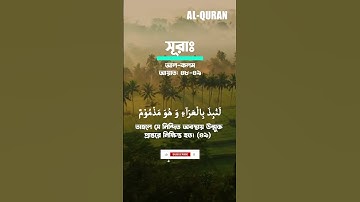সূরাঃ আল-কলম | Al-Qalam | سورة القلم - আয়াতঃ ৪৮-৪৯  #islamicvideo #quran #surah #al_quran #duet