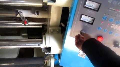 Fully Automatic Slitting and Rewinding Machine