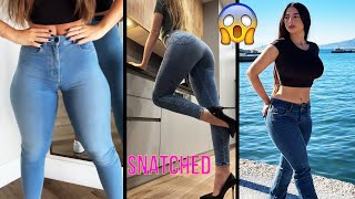 Huge Jeans Try On Haul 2025 Best Skinny & High Waisted Denim Looks