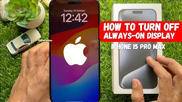 How to Turn Off Always On Display on iPhone 15 Pro & iPhone 15 Pro Max